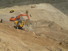 Прокладка водопроводной трубы из Киргизстана в Казахстан 2