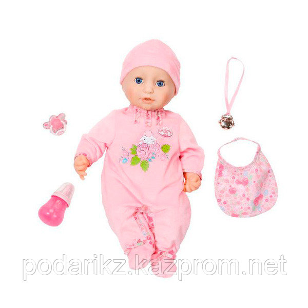 Zapf Creation Baby Annabell 794-821 Бэби Аннабель Кукла многофункциональная, 43 см