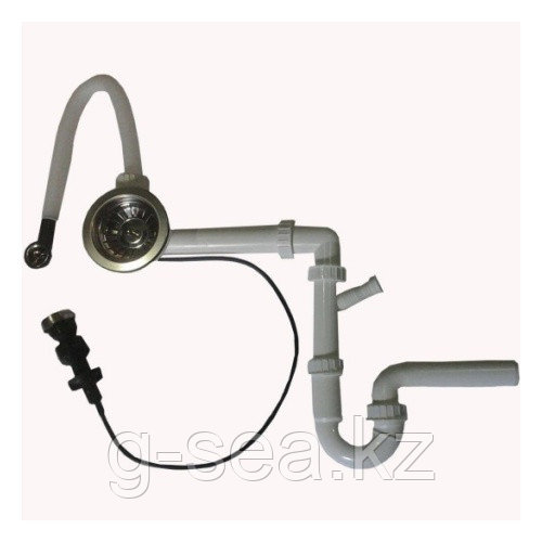 СИФОН для гранитных моек 3 1/2 с клапаном  АВТОМАТ