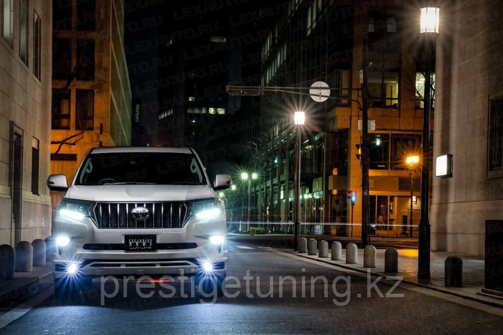 Решетка M z SPEED EXCLUSIVE ZEUS ЧЕРНЫЙ на Land Cruiser Prado 2018-21 - фото 6 - id-p68000586