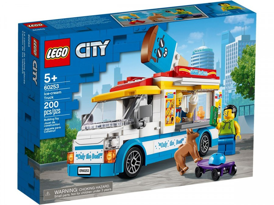 60253 Lego City Грузовик мороженщика, Лего Город Сити - фото 1 - id-p71180605