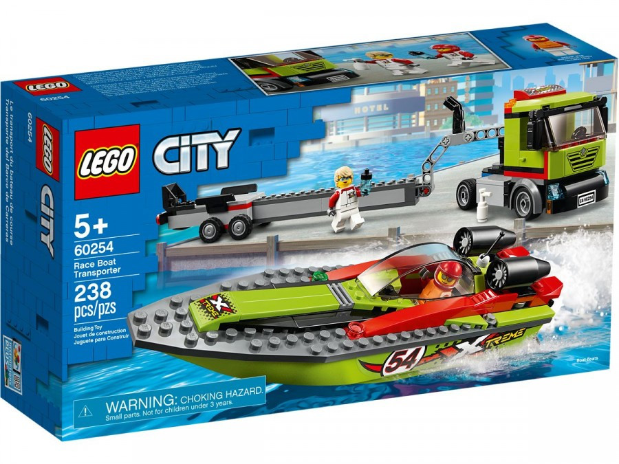 60254 Lego City Транспортировщик скоростных катеров, Лего Город Сити