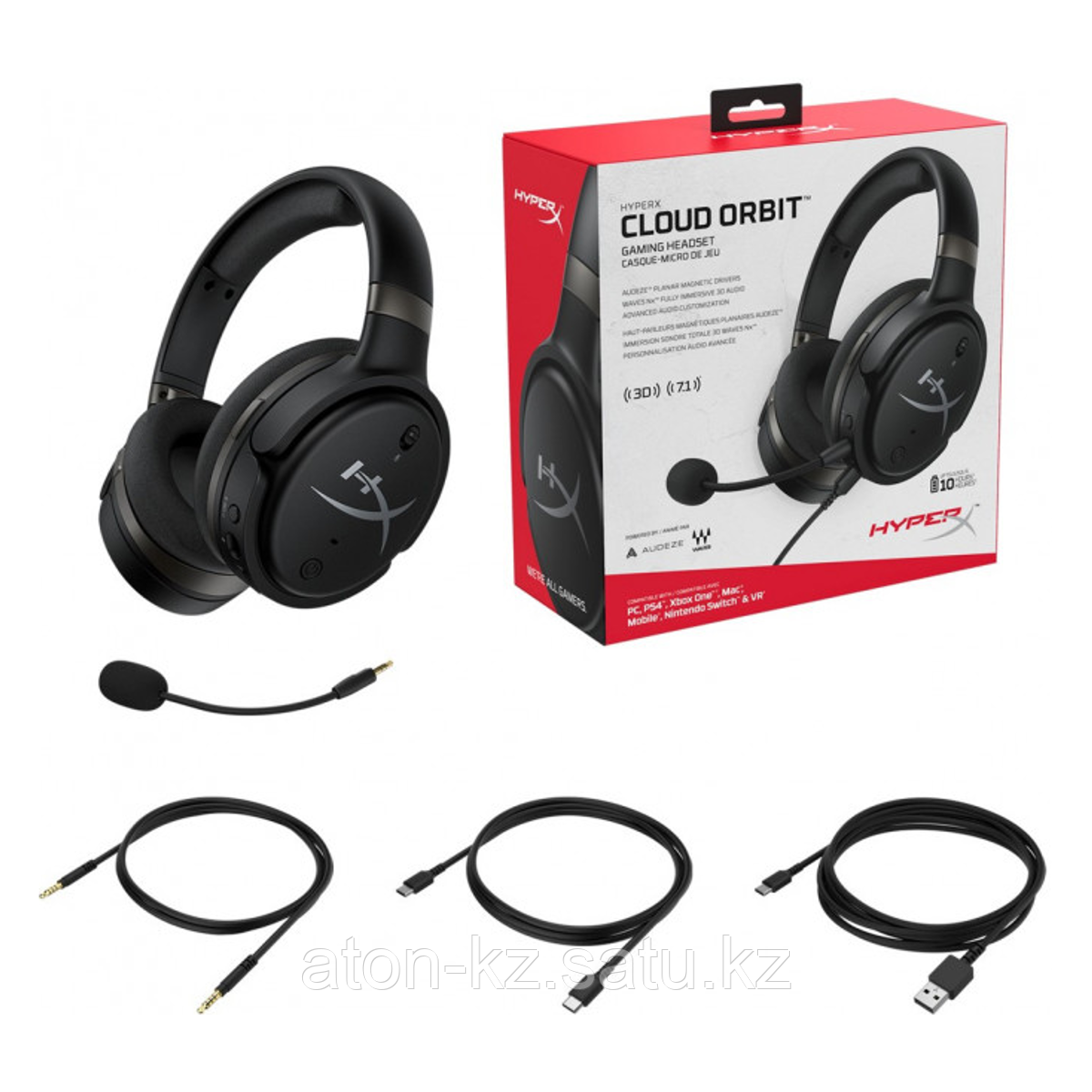 Наушники-гарнитура игровые HyperX HX-HSCO-GM/WW Cloud Orbit - фото 4 - id-p72101235