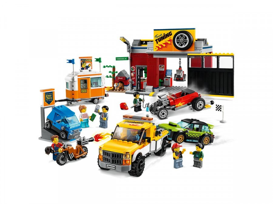 60258 Lego City Тюнинг-мастерская, Лего Город Сити - фото 3 - id-p71180610
