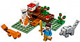 21162 Lego Minecraft Приключения в тайге, Лего Майнкрафт, фото 3