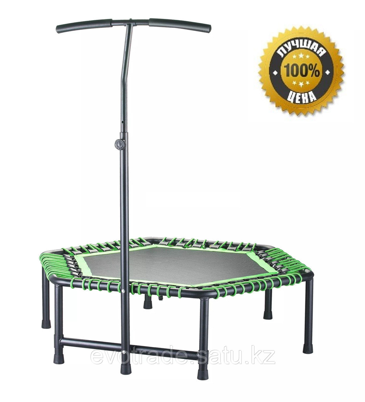Фитнес батут Get Jump Green с нагрузкой до 120 кг