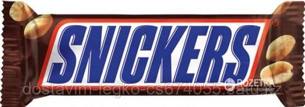 0738 Шоколад "Snickers" 50 гр. - фото 1 - id-p70029478