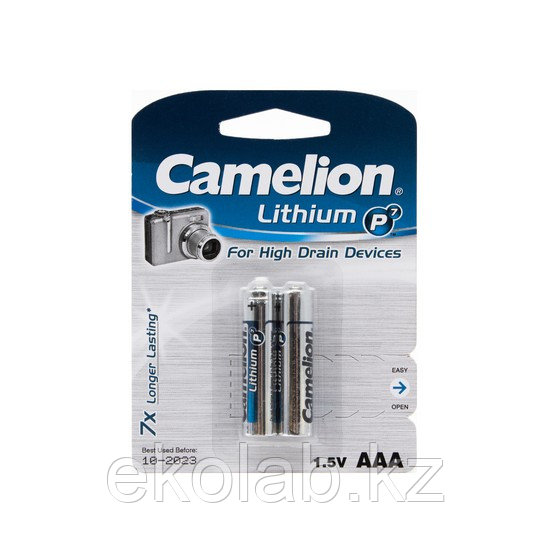 Батарейка CAMELION Lithium P7 FR03 2 шт