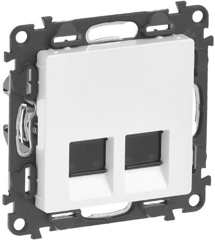 Legrand 753443 VLN-l БЕЛ Роз 2х RJ45 Cat6 UTP