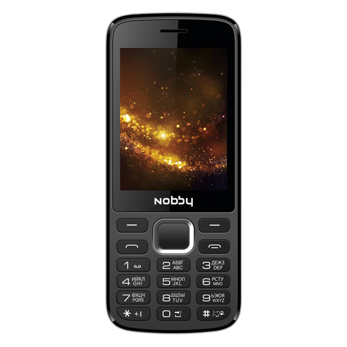 Мобильный телефон Nobby 300 черно-серый