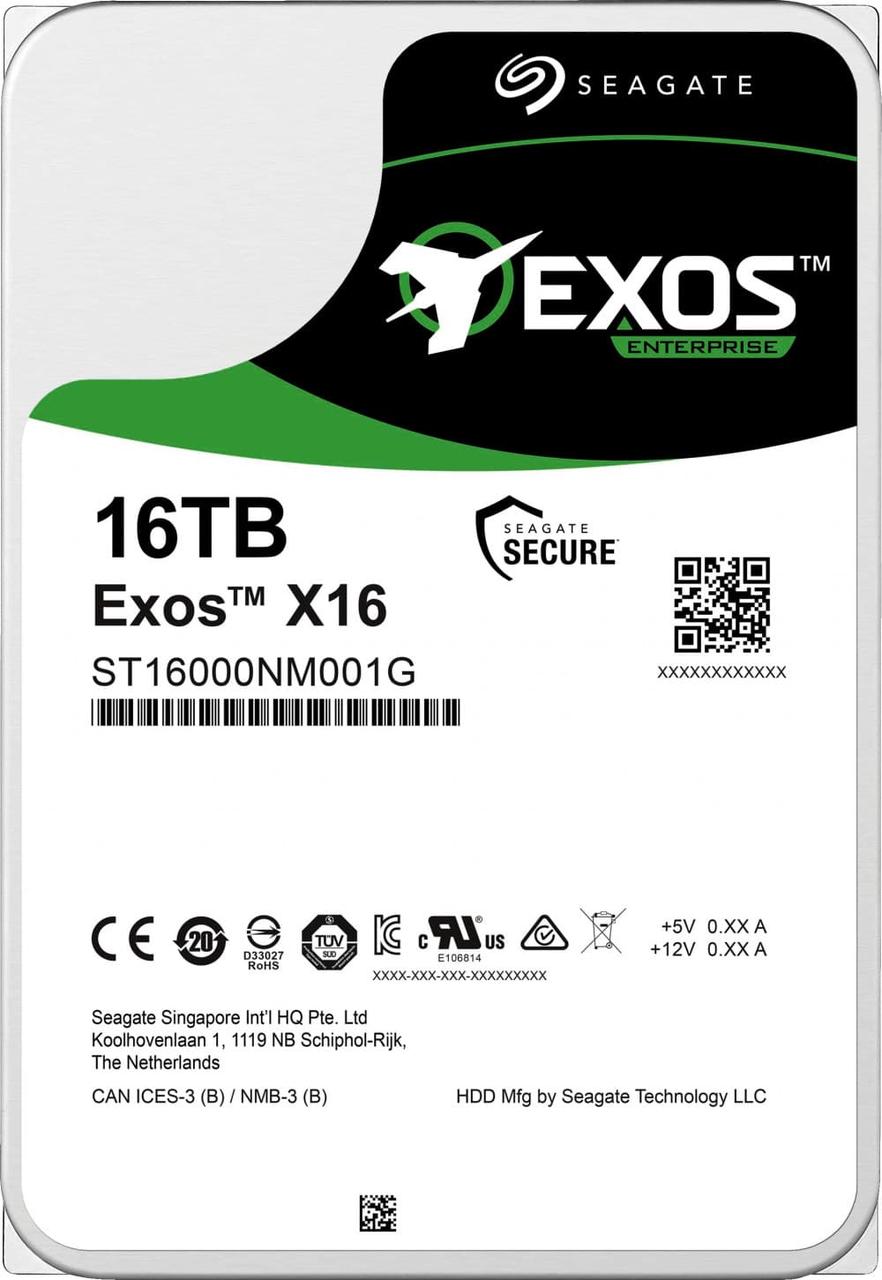 Жесткий диск Seagate Exos X16 ST16000NM001G 16 Tb