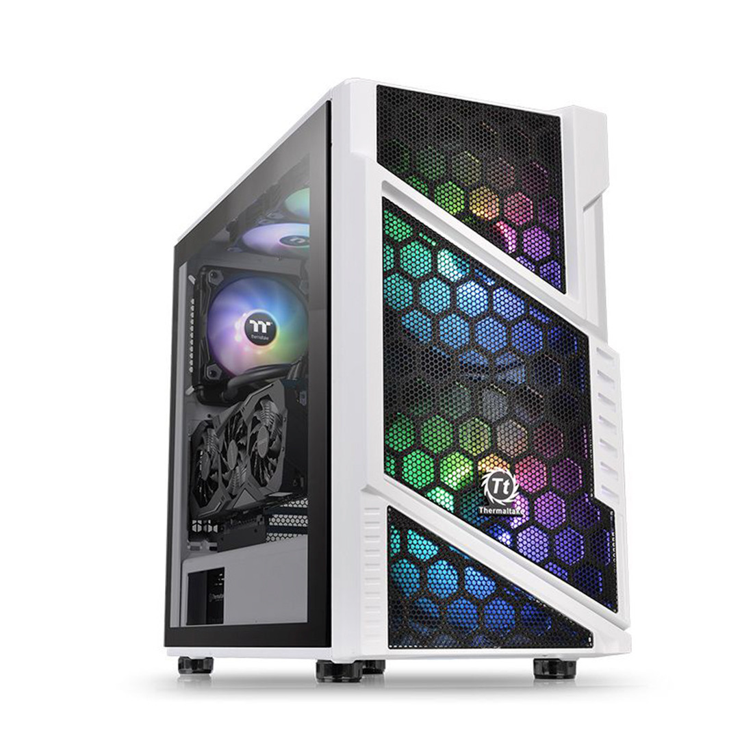 Компьютерный корпус Thermaltake Commander C31 TG Snow ARGB без Б/П