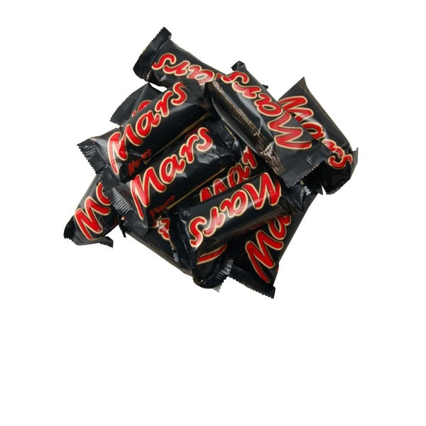 Шоколадные батончики Mars minis (марс мини) 1кг /на вес/ (6кг-упак ...