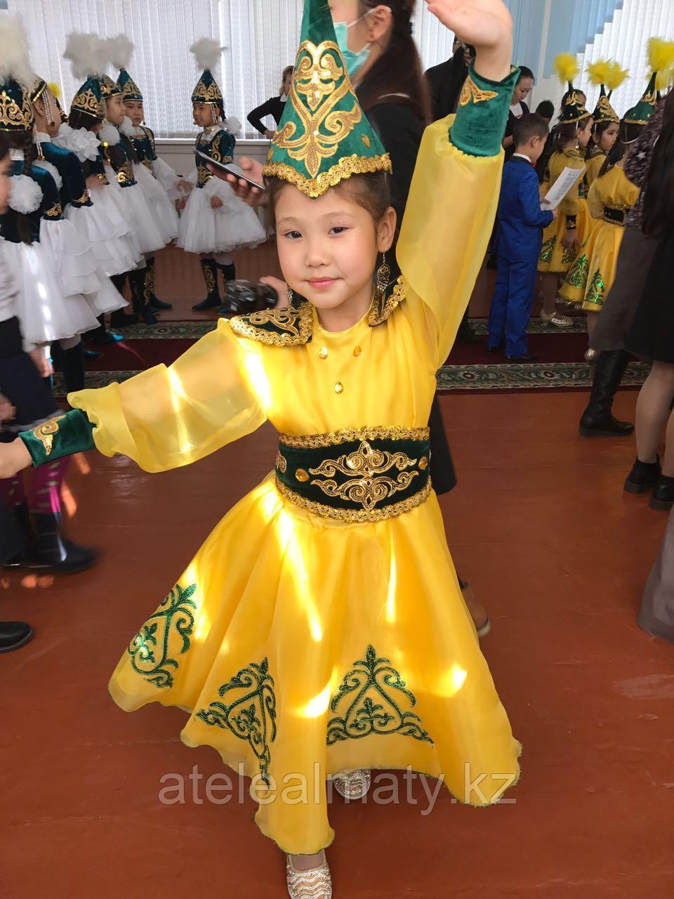 Казахское национальное платье для детей - фото 9 - id-p72112307