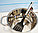 Лопатка с ручкой из нержавеющей стали и отверстиями кухонная лопатка (34.5 см), фото 4