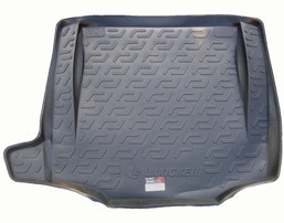 Коврик в багажник BMW 1er (E87) hatchback (04-11) (полимерный) L.Locker - фото 1 - id-p6753453