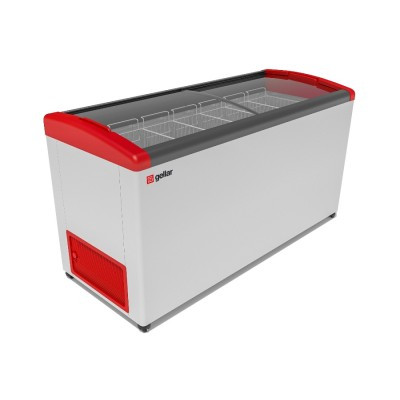 Морозильник горизонтальный FG 600 E красный - фото 1 - id-p72115890