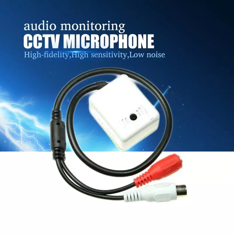 Активный мини микрофон для видеонаблюдения - фото 1 - id-p72121447