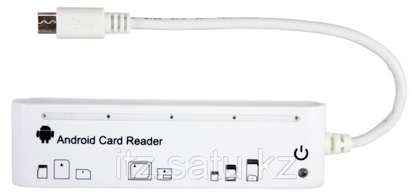 Кард-ридер PowerPlant 5-ти слотный Android Micro USB