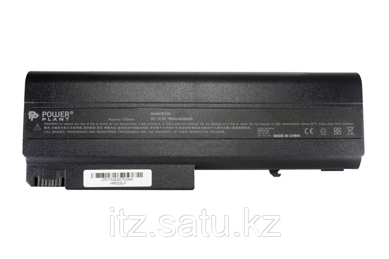 Аккумулятор PowerPlant для ноутбуков HP Business Notebook 6510b (HSTNN-UB08) 10.8V 7800mAh