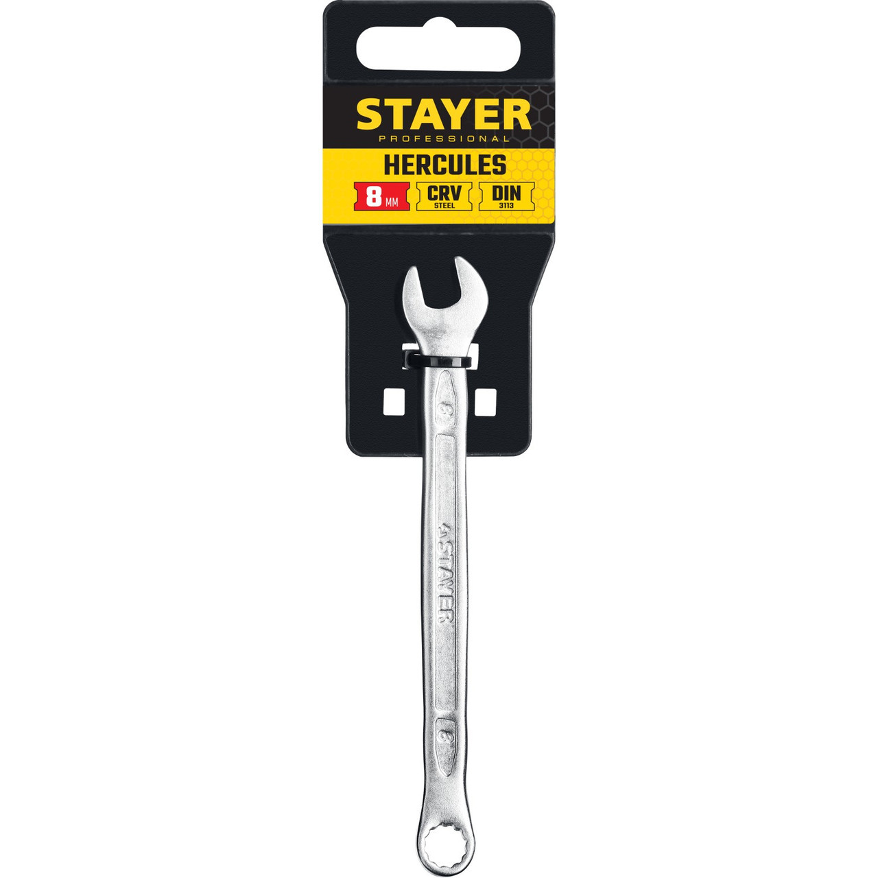 Комбинированный гаечный ключ 8 мм, STAYER HERCULES (27081-08_z01) - фото 3 - id-p72124206