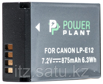 Аккумулятор PowerPlant Canon LP-E12 875mAh