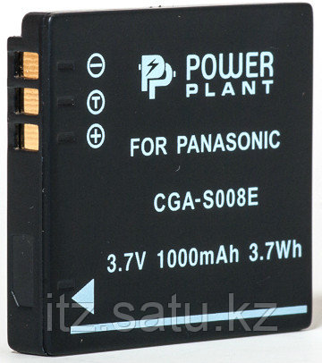 Аккумулятор PowerPlant Panasonic CGA-S008, DB-70, DMW-BCE10 1000mAh