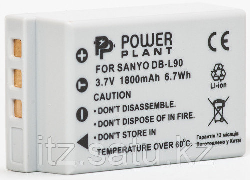 Aккумулятор PowerPlant Sanyo DB-L90 1800mAh