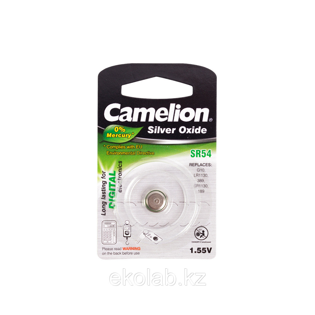 Батарейка CAMELION Silver Oxide SR54