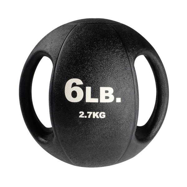 Тренировочный мяч с хватами 2,7 кг (6lb)