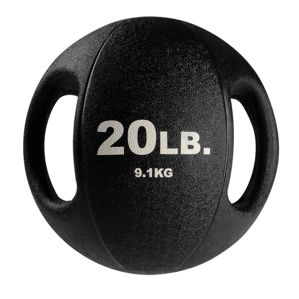 Тренировочный мяч с хватами 9,1 кг (20lb)
