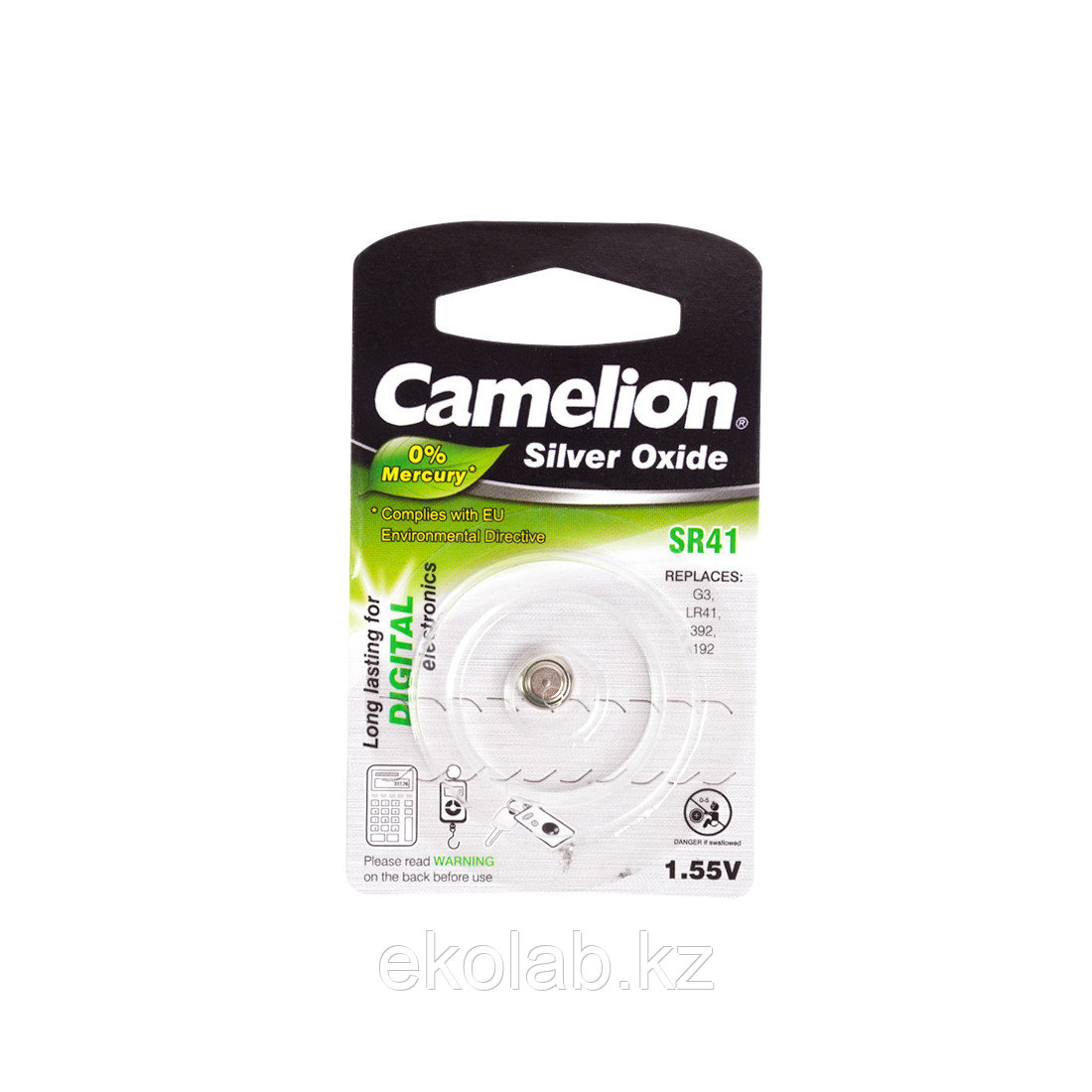 Батарейка CAMELION Silver Oxide SR41