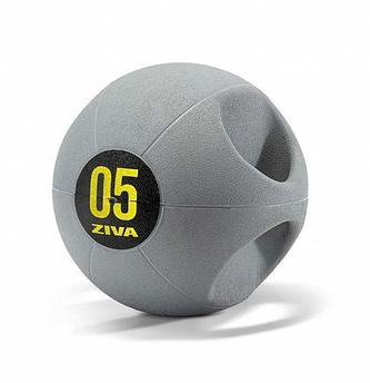 Набивной мяч Medball ZIVA с ручками, 10 кг