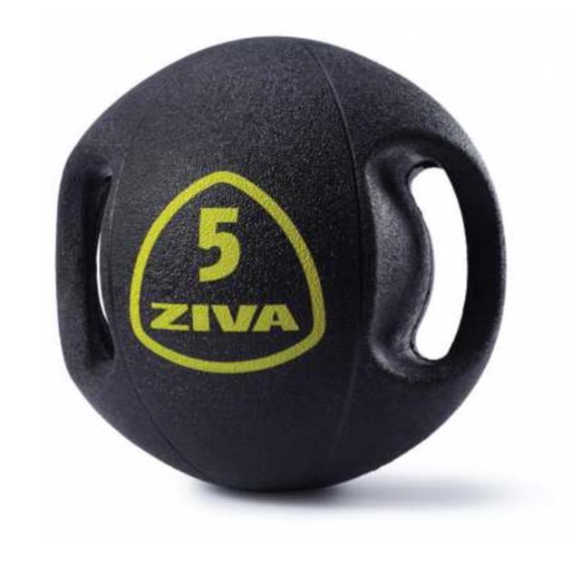 Набор из 5 набивных мячей Medball ZIVA с ручками 6-10 кг (шаг 1 кг), компл