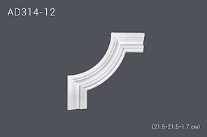 Декоративный угол для молдингов AD314-12 (полиуретан)