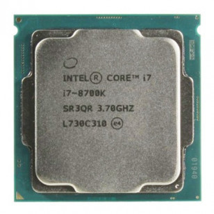 Процессор Intel Core i7 8700К 3 7GHz 12Mb 6/12 Core Coffe Lake Tray 95W FC