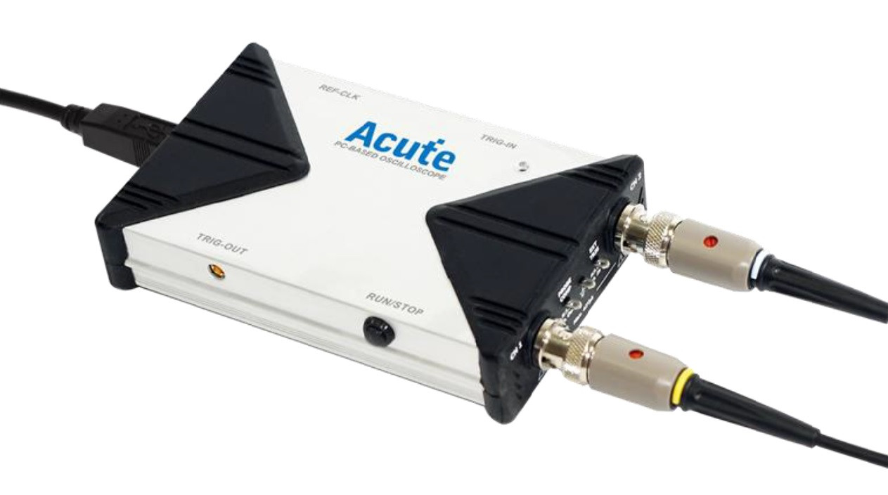 Двухканальный USB осциллограф приставка ACUTE TS2212F