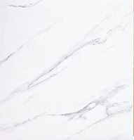 Керамогранит, белый под мрамор, 60х60 см