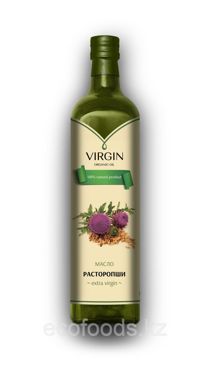 Virgin Organic Oil масло расторопши холодного отжима