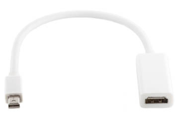 Кабель-переходник PowerPlant mini DisplayPort - HDMI, 0.15m