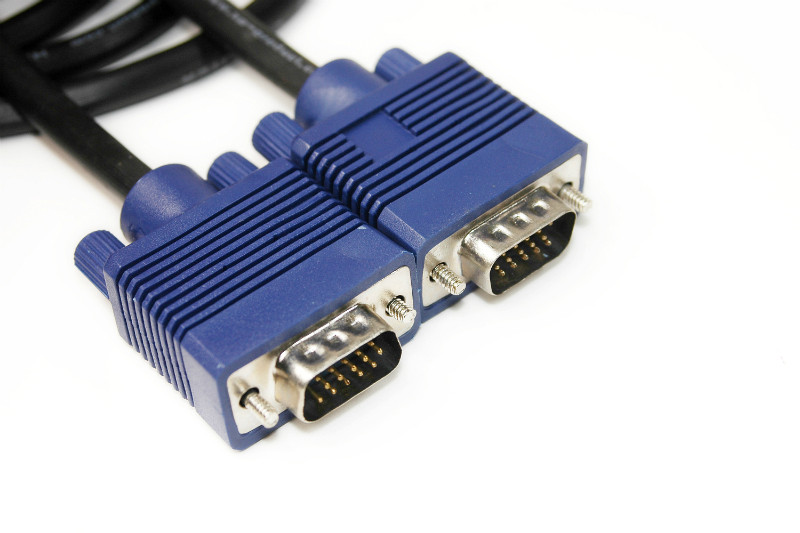 Видео кабель PowerPlant VGA-VGA, 1.5m, Double ferrites