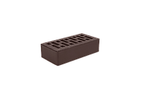 Облицовочный кирпич ангибированный (Recke Brickerei). темно-коричневый