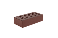 Облицовочный кирпич ангибированный (Recke Brickerei). красно-коричневый