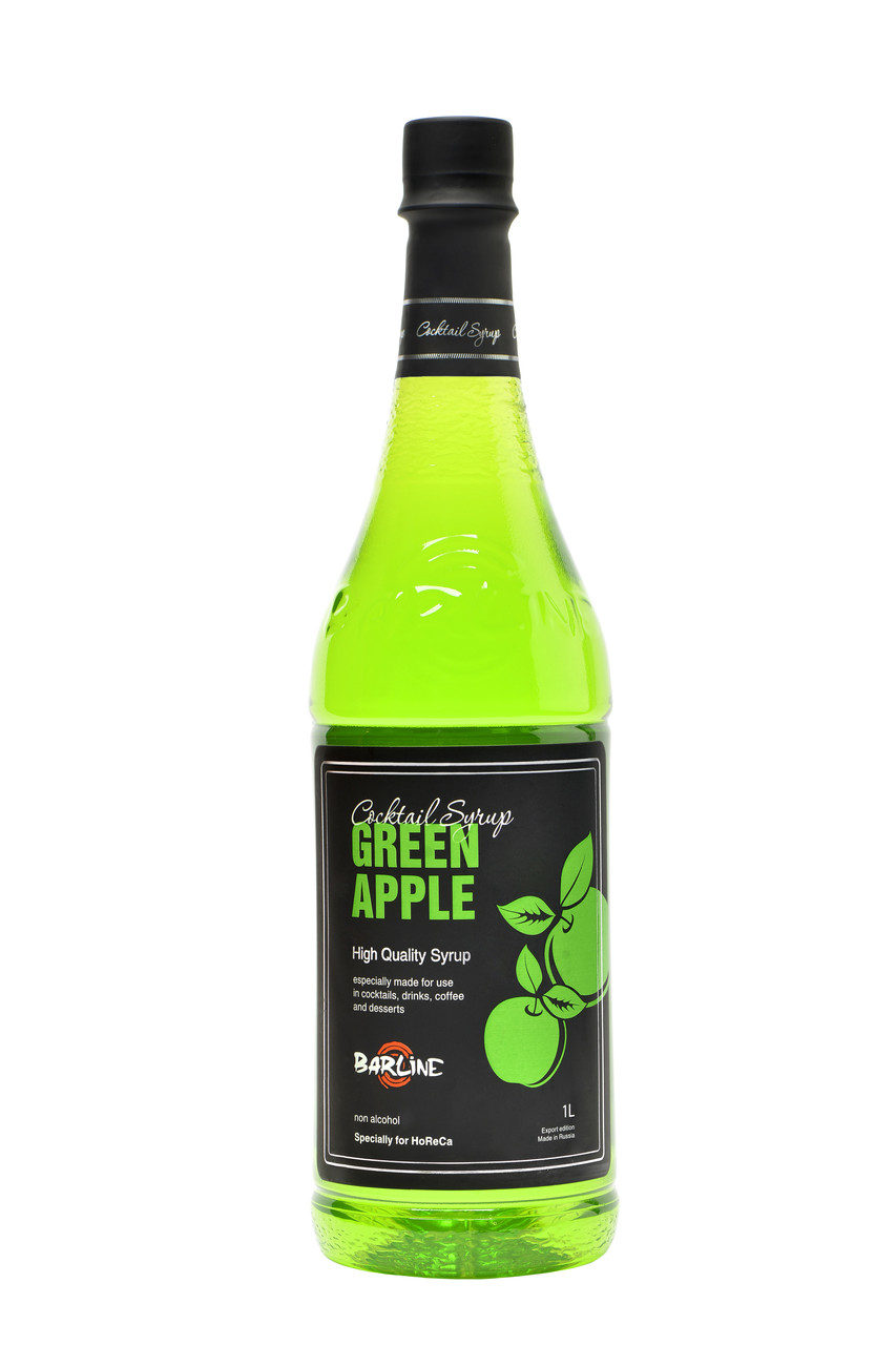 Сироп Barline "Green Apple" Яблоко Зеленое, 1 литр