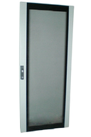 Дверь с ударопрочным стеклом для IT корпусов CQE 2000 x 600 RAL7035