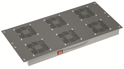 Потолочный модуль 6 вентилятора для крыши 800 RAL7011 - фото 1 - id-p72151333