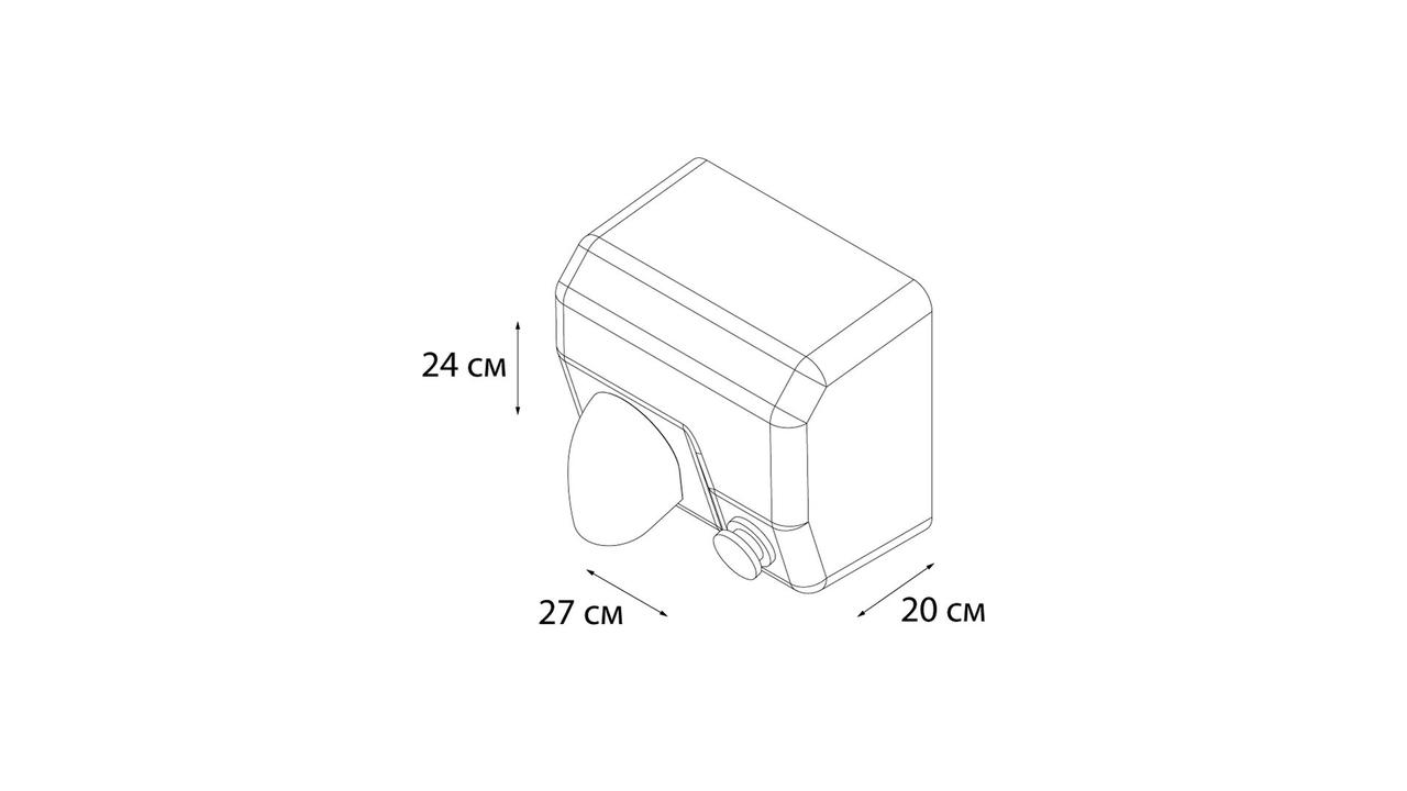 FIXSEN "HOTEL" Сушилка для рук FX-31026 (032В) (к/к 4) - фото 2 - id-p72153940