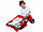 Детский чемодан-каталка на колесиках Собачка Big красный Германия, фото 2
