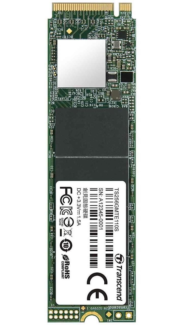 Transcend TS256GMTE110S Жесткий диск SSD 256GB M.2 SATA 6Gb/s для ноутбука и настольного компьютера