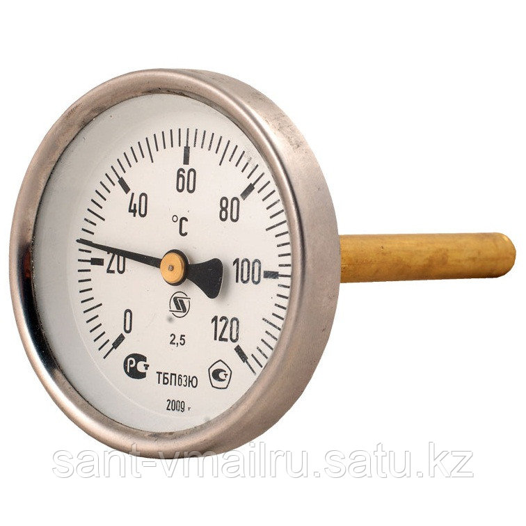 Термометр ТБП100/50/Т-(0-120)С-1,5 - фото 1 - id-p72205955
